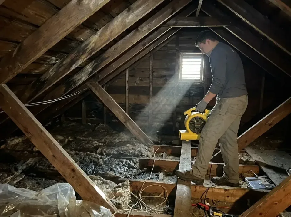 attic-water-damage-drying-proc-007 — frequently asked questions, Emergency Water Extraction & 24/7 Flood Response in Butte,…